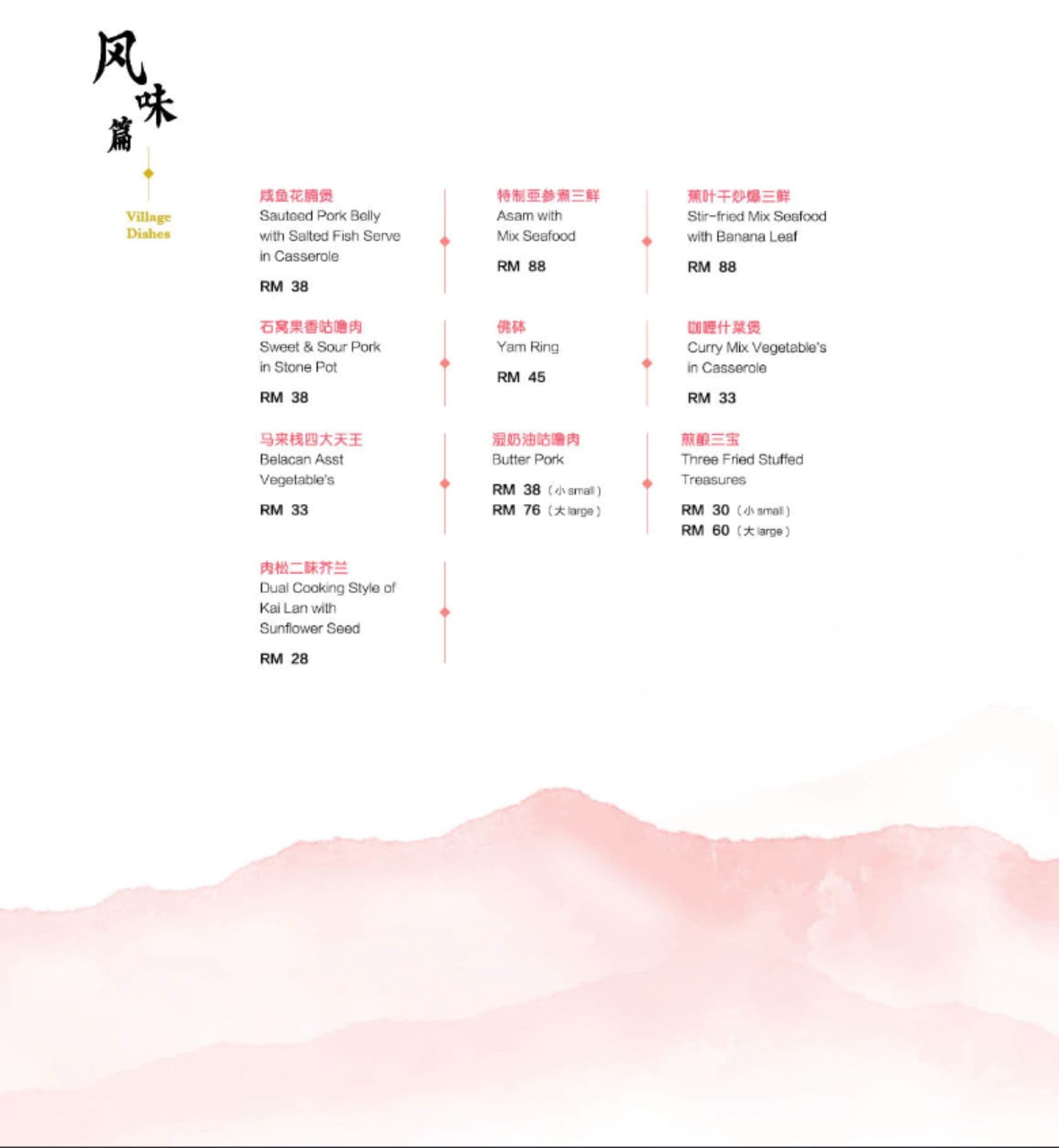 Menu page 11