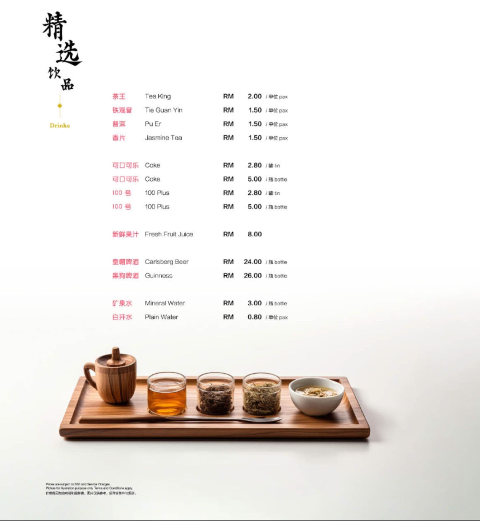 Menu page 23